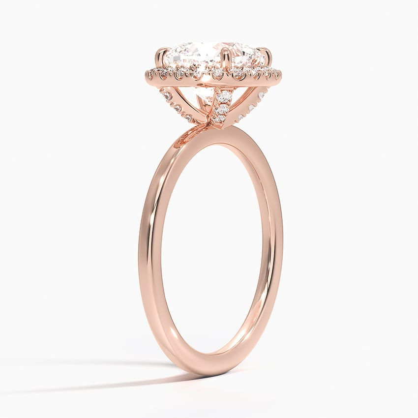 Miniature : Kaia Vintage Inspired Halo Ring