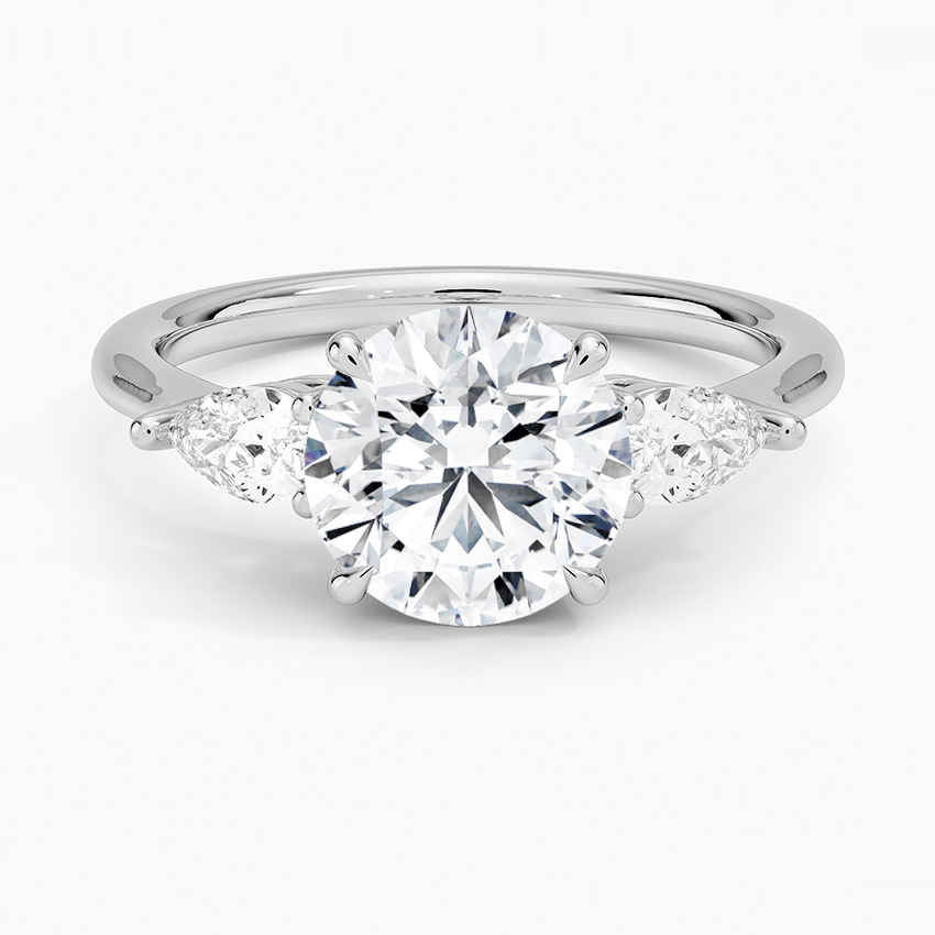 Thumbnail: Amelia Vintage Inspired Halo Ring