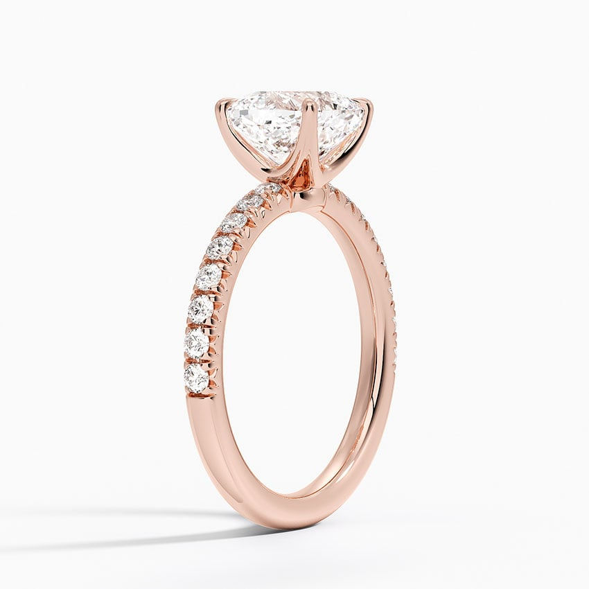 Thumbnail: Alice - Half-Coverage Thick Pavé