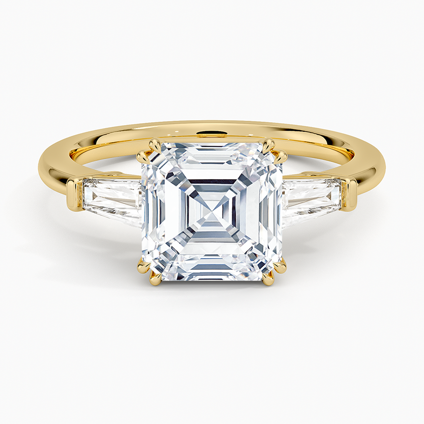 Miniature : Zara - Tapered Three Stone