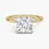 Miniatura: Carlotta - 14k Princess Solitaire with Secret Halo