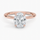 Miniatura: Audrey Perfect Fit Hidden Halo Diamond Engagement Ring