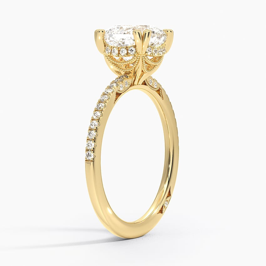 Miniatura: Elise Petite Pavé Ring