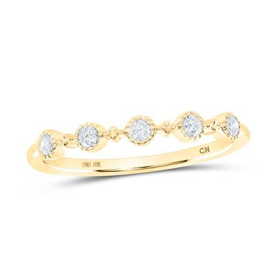Diamond Accent Stackable Band
