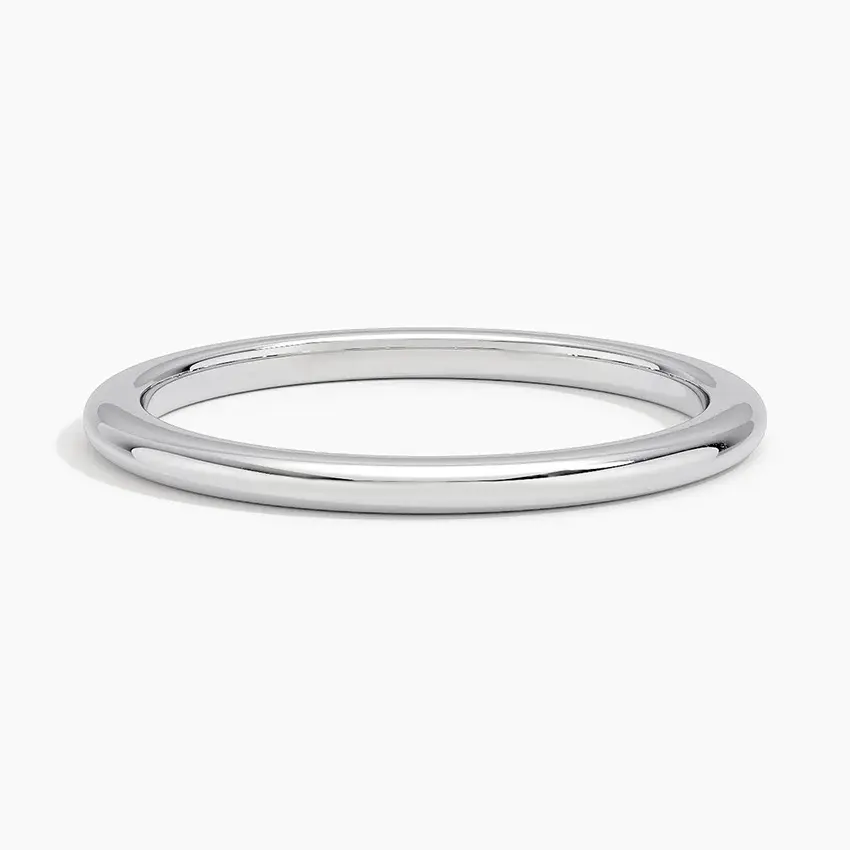 Miniature : Classic Unisex Plain Gold Band