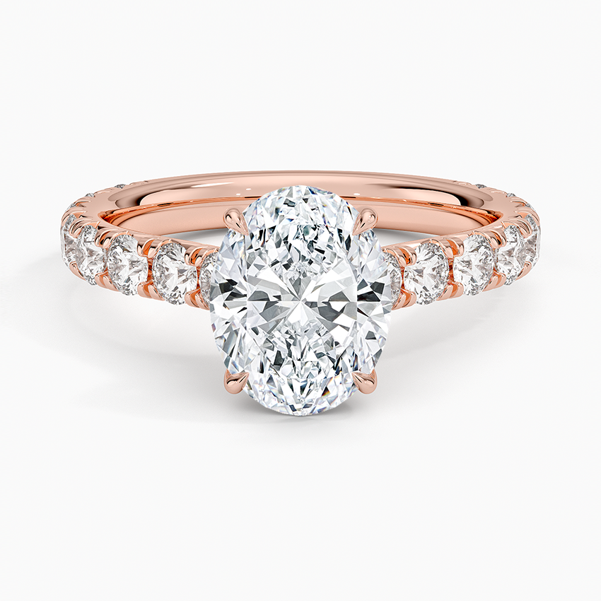 Miniatura: Anthology Three-Quarter Coverage Diamond Engagement Ring