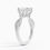 Miniature : Adorned Luxe Willow Diamond Engagement Ring (1/3 ct. tw.)