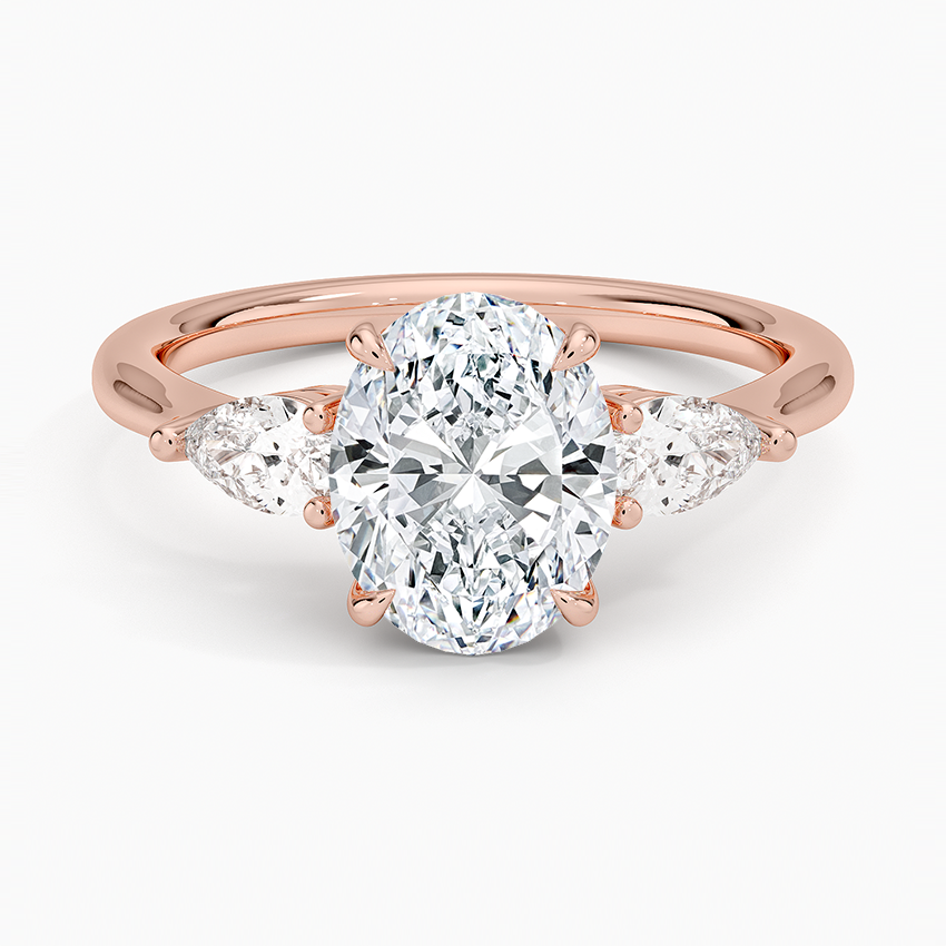 Thumbnail: Amelia Vintage Inspired Halo Ring