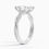 Thumbnail: Mila - 14k Marquise Cut with Twisted Pavé Band