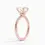 Thumbnail: Serena - 14k Cushion Solitaire with Secret Halo