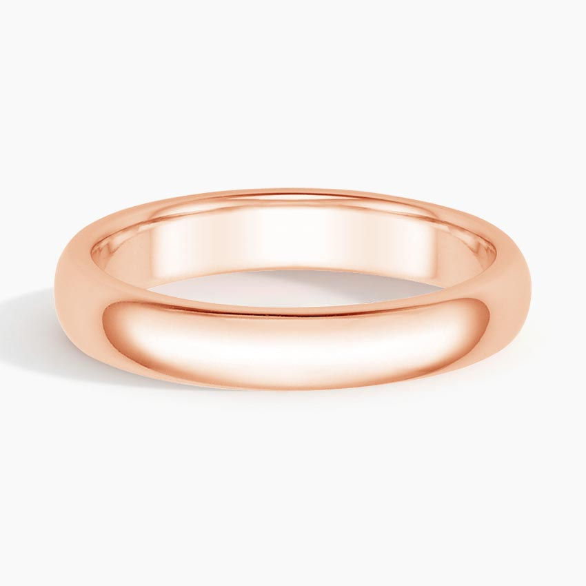 Thumbnail: Classic Unisex Plain Gold Band