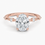 Miniature : Aimee Hidden Halo Diamond Engagement Ring
