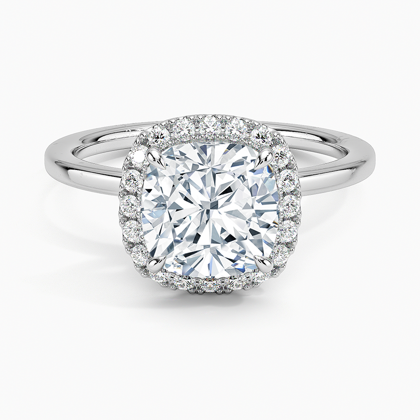 Kaia Vintage Inspired Halo Ring