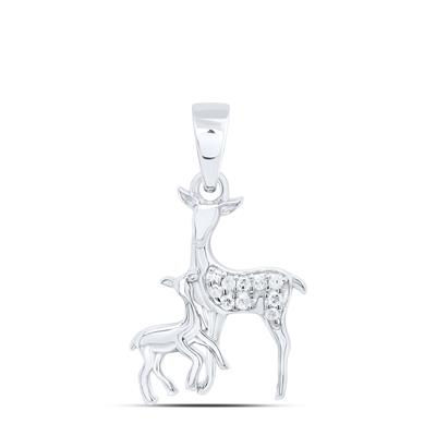1/20CTW-DIA P1 GIFT DEAR PENDANT