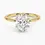 Miniature : Jules - 14k 6 Prong Oval Solitaire