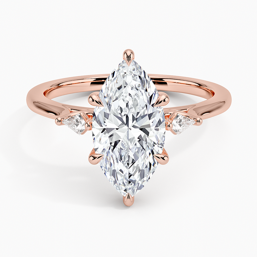 Thumbnail: Chloe Petite Three Stone Ring