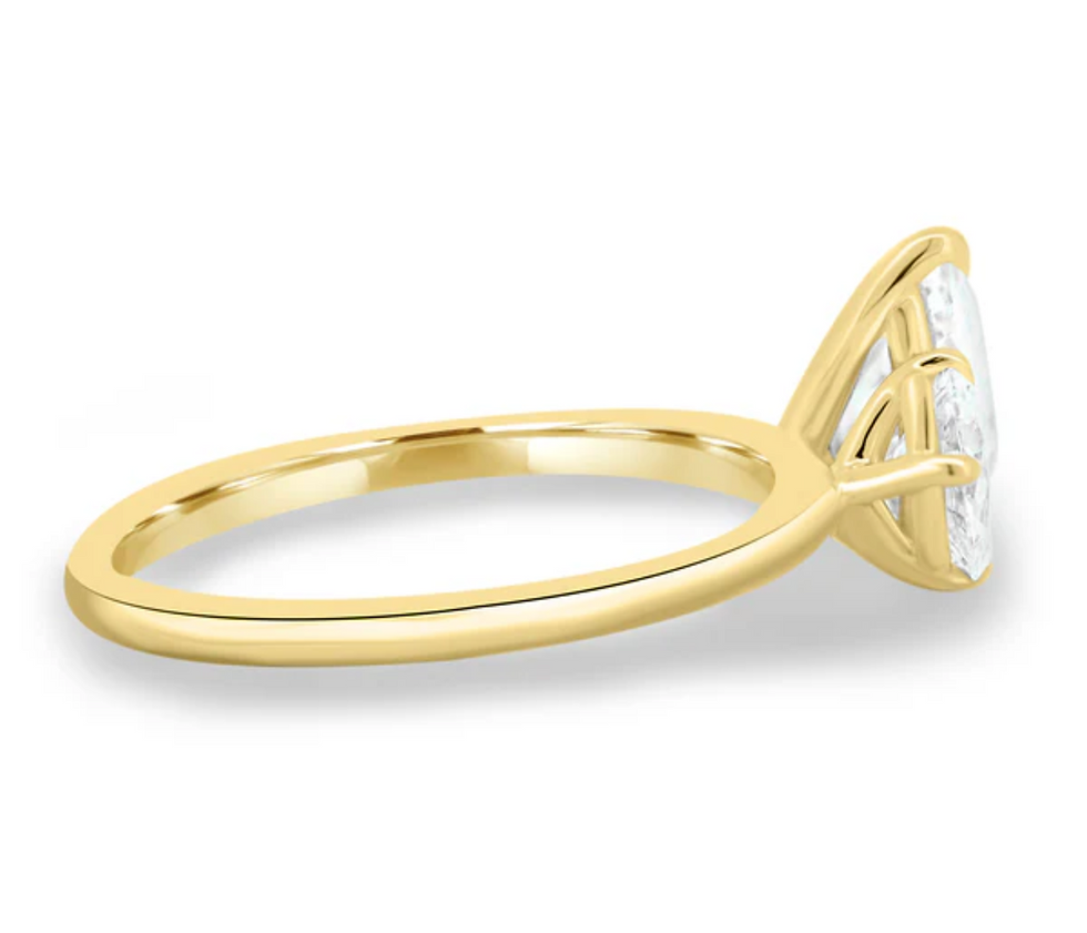 Miniatura: Daniella - 14k Toi Et Moi Double Pear Shape