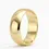 Thumbnail: Classic Unisex Plain Gold Band