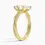 Thumbnail: Mila - 14k Marquise Cut with Twisted Pavé Band