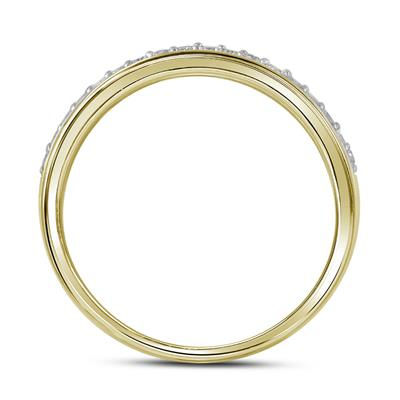 14k Yellow Gold Round Diamond Double Halo Bridal Set 1 Cttw (Certified)