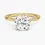 Miniatura: Kali - 14k Round Cut Flush Set Solitaire with Hidden Halo