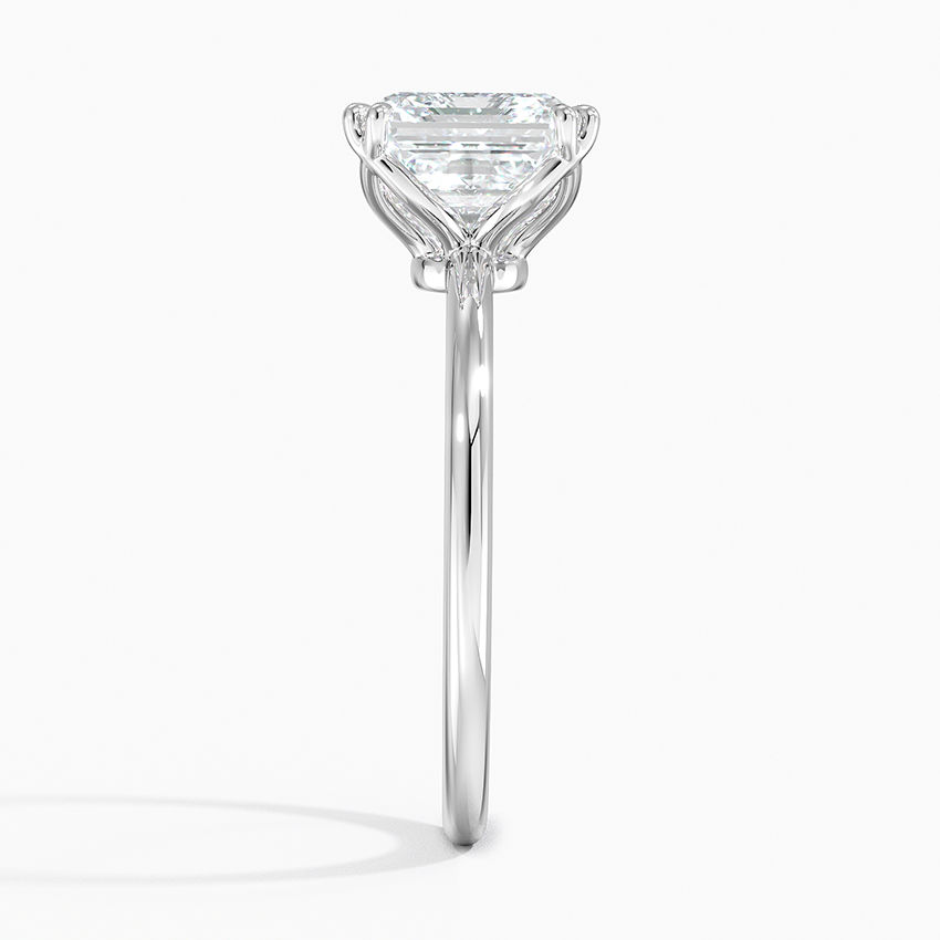 Miniatura: Belle - 14k Double Prong Asscher Cut Solitaire