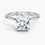 Thumbnail: Delilah - 14k Double Prong Radiant Cut Solitaire