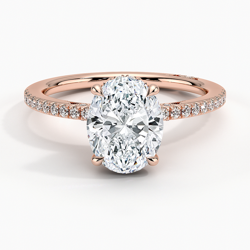 Miniatura: Elise Petite Pavé Ring