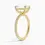Miniatura: Vivah - 14k Emerald Center with Studded Claws, Hidden Halo and Pavé Band