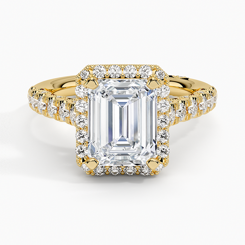 Lorelei Hidden Halo Bridal Ring