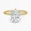 Miniatura: Miley - 14k Pear Shaped Solitaire with Six White Gold Prongs