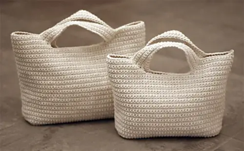 crochet handbag