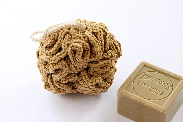 crochet bath puff