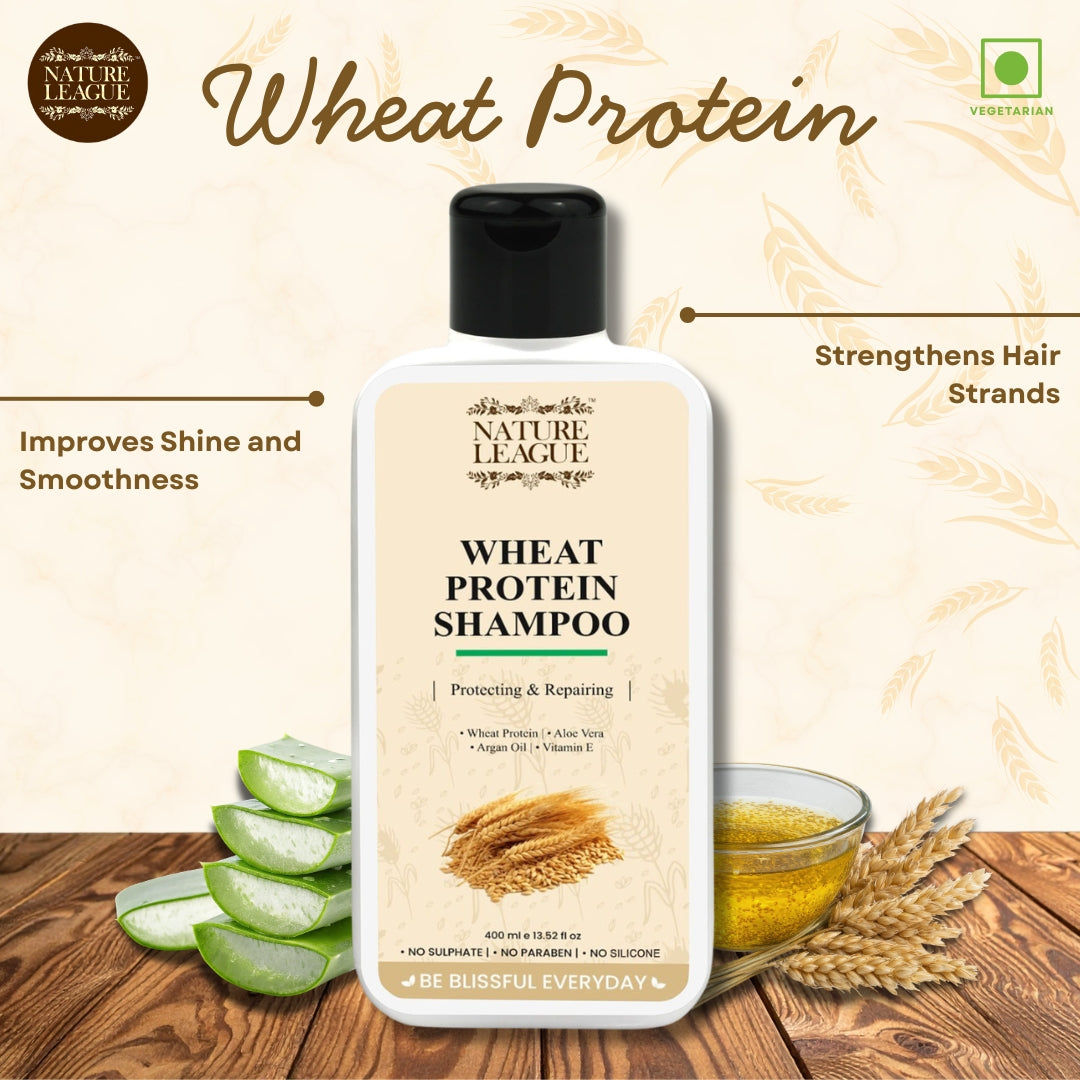 WHEAT PROTEIN Protecting & Damage Repairing Shampoo