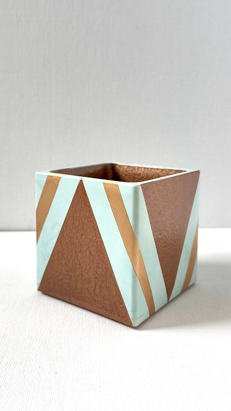 Thumbnail: Handmade Hand-Painted Vase – Artisanal Hand-Casted Piece to Match Any Style