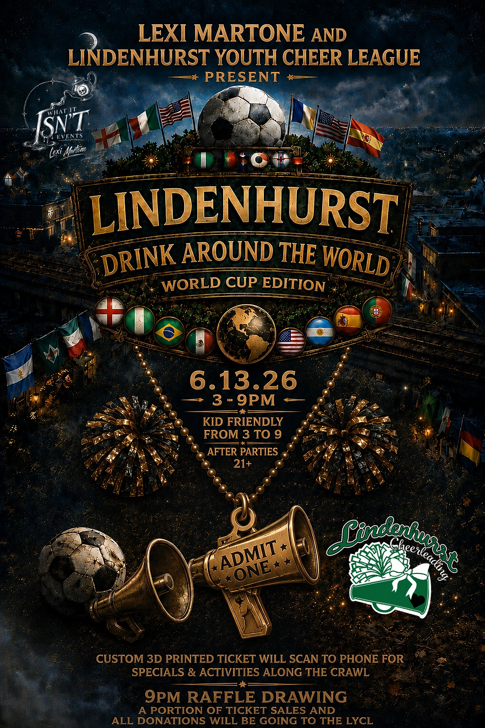 Lindenhurst Drink Around the World: World Cup Edition