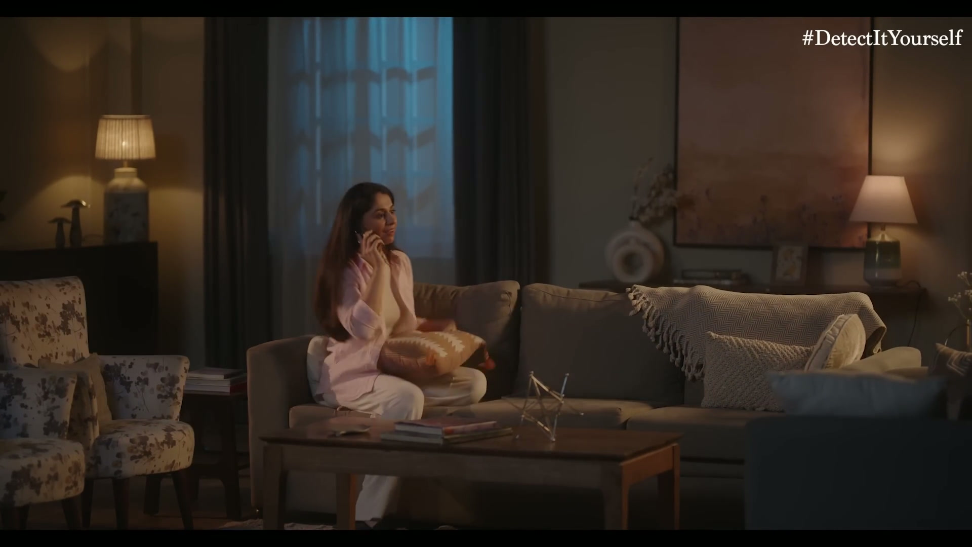 Evening at home · #DetectItYourself