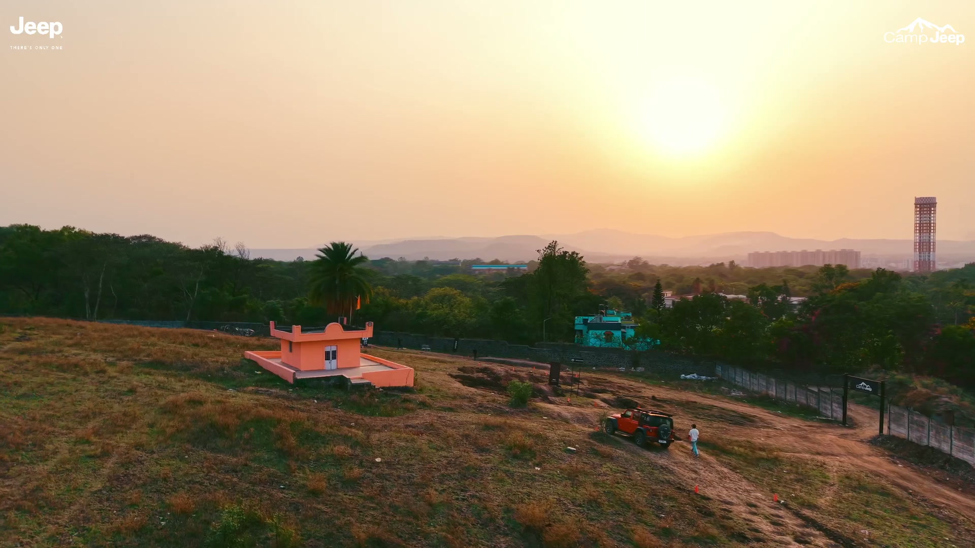 Finishing at sunset · Pune