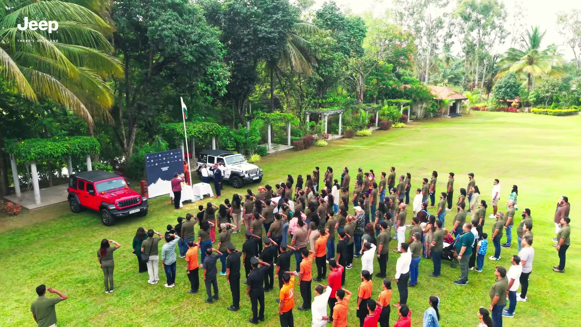 Flag-off, Independence Day Freedom Trail · Bengaluru