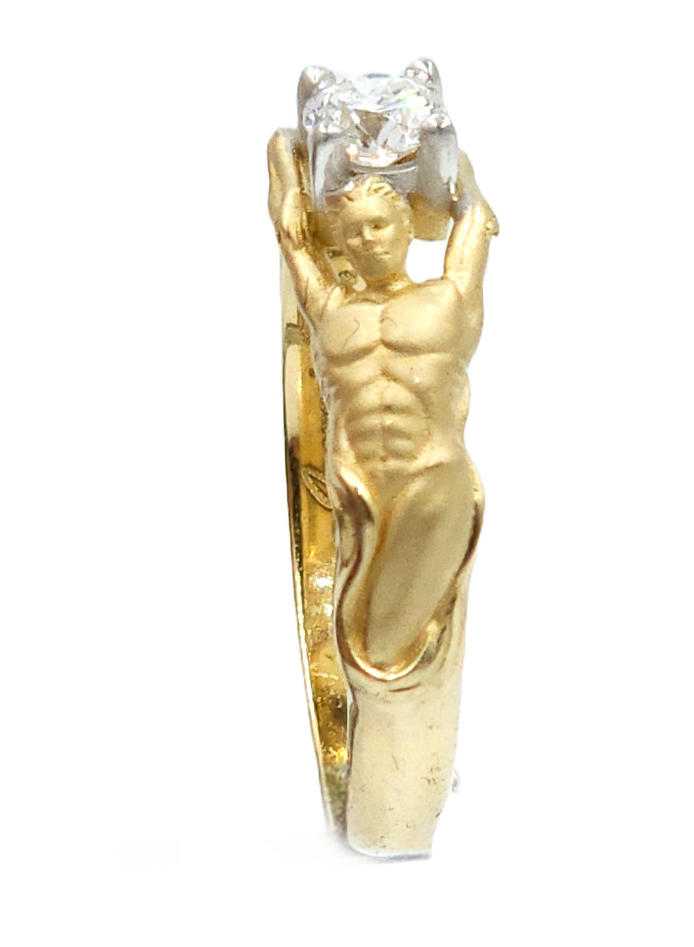 Thumbnail: 14K0028 ANILLO ORO 14K