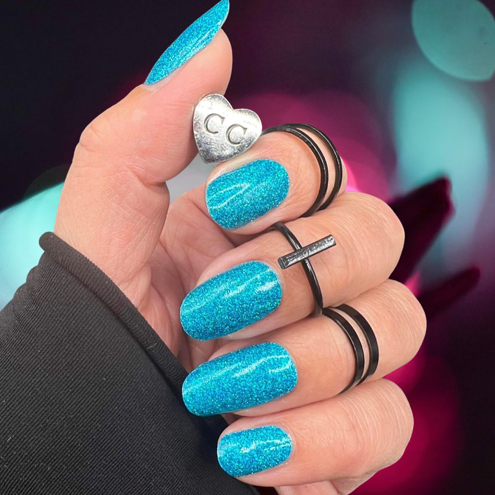Miniatura: Fine Teal Sparkle