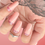 Miniature : Pink Glitter Reverse Tips