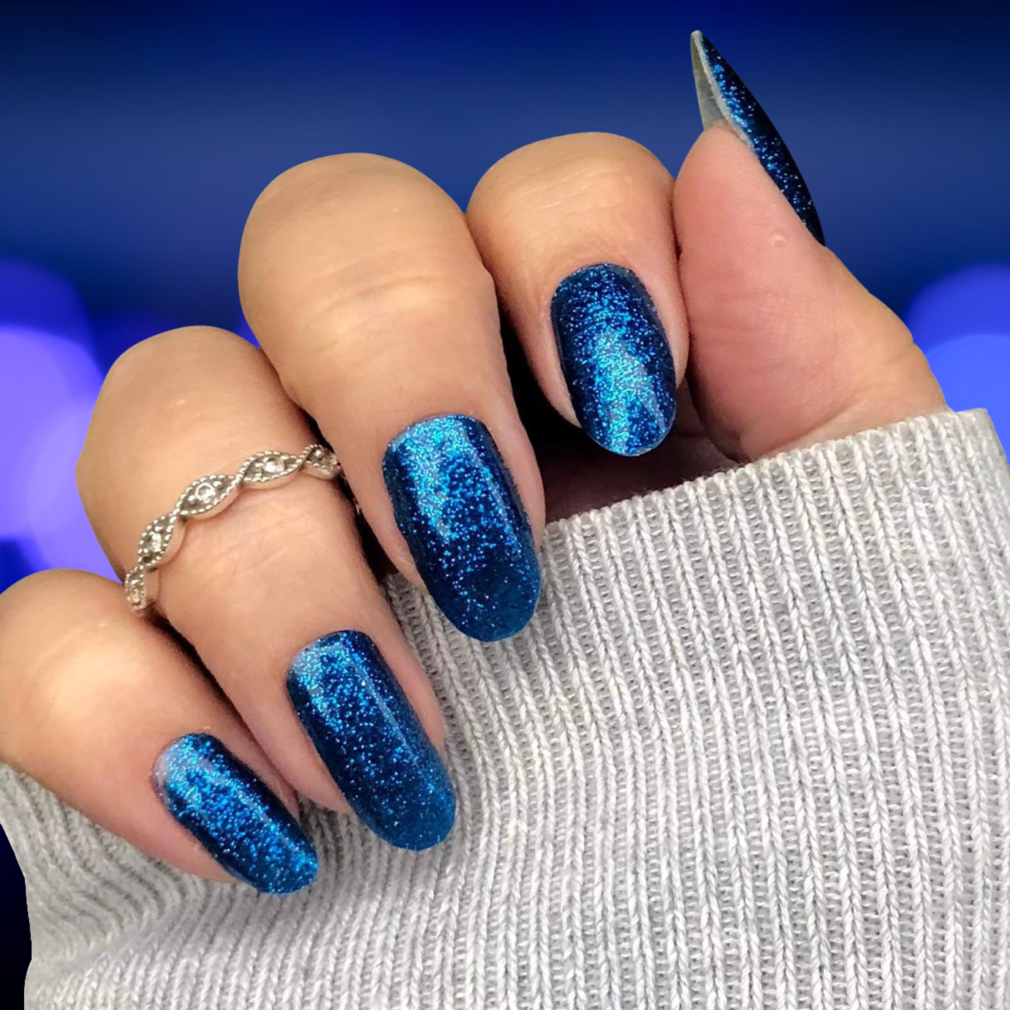 Intergalactic Blue Sparkle