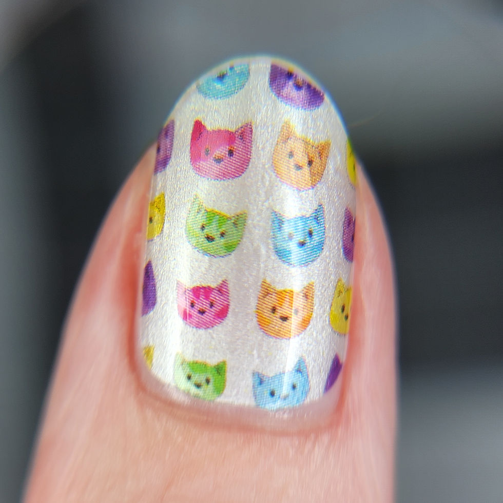 Thumbnail: Doodle Cats by ©Beth Wilson Color Crush Artist Collaboration Series LE