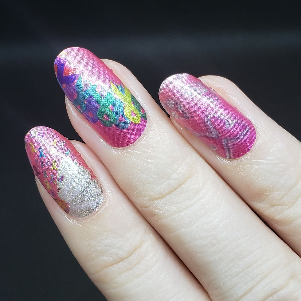 Thumbnail: When it Rains, Find Rainbows- Charity Wrap (All Awareness Ribbons)