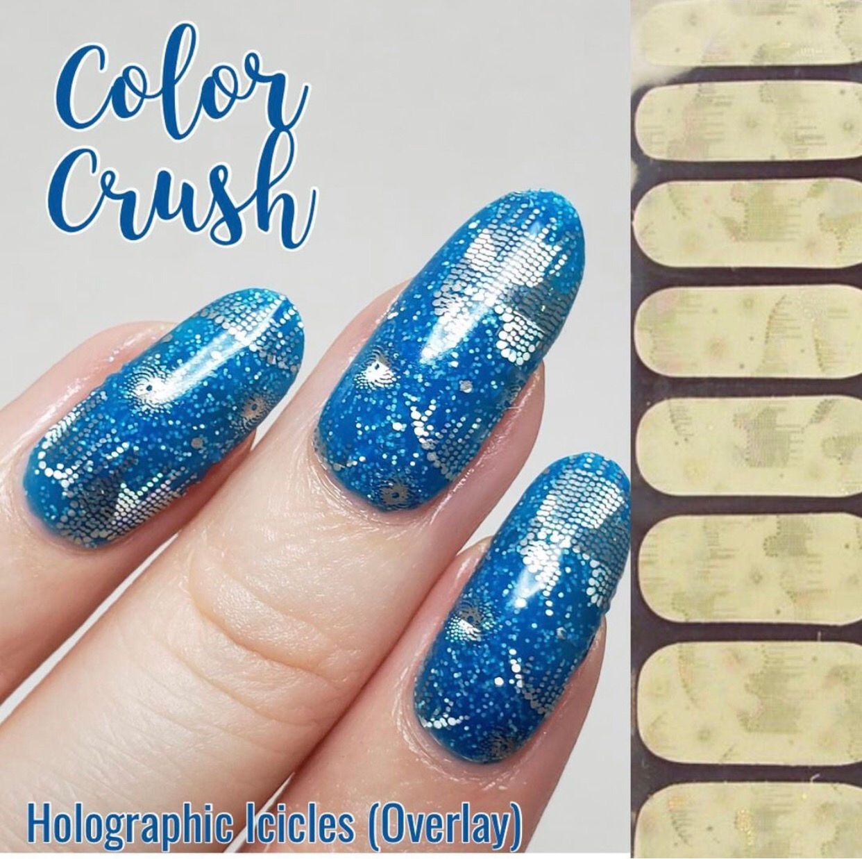 Holographic Icicles Overlay