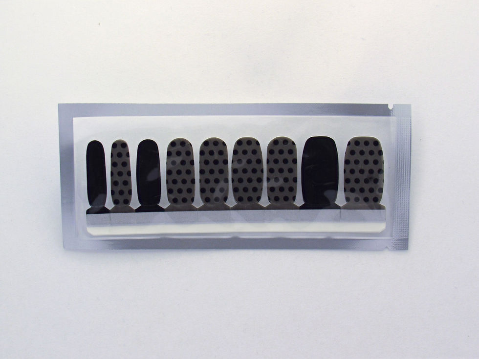 Thumbnail: Black Polka Mix