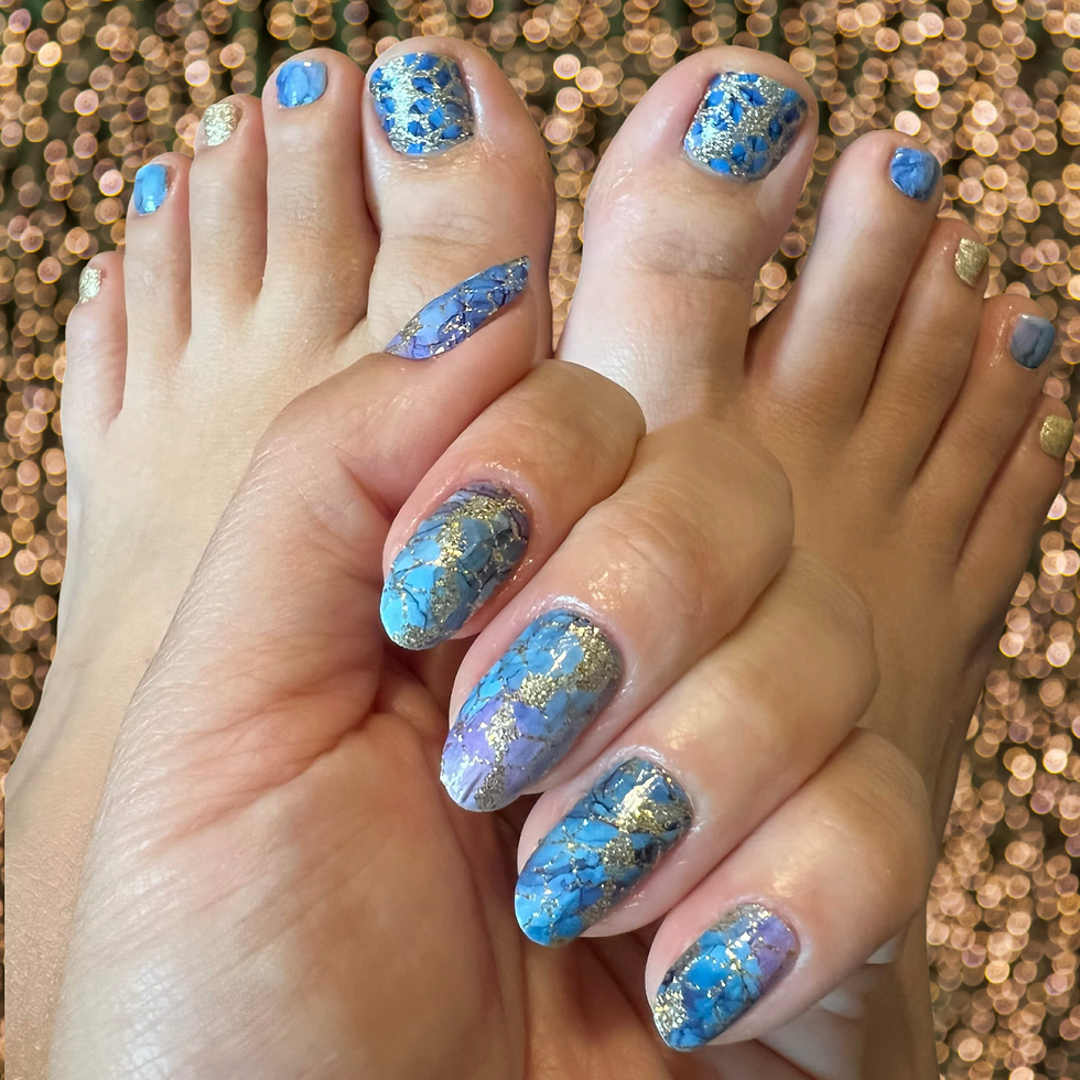 Thumbnail: Mini Sparkling Hexagrams