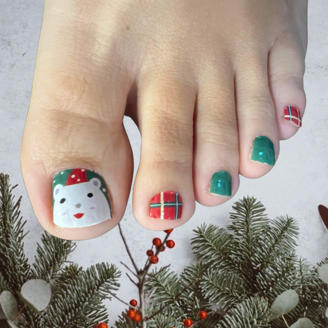 Christmas Friend Pedi