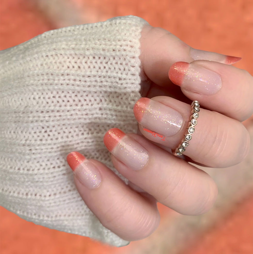 Thumbnail: Heat Me Up Sparkling Bright Coral to Clear 109 (Thermal Color Ch